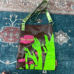 VINTAGE lll PARCEL Colorful shoulder / crossbody bag